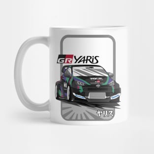 GR Yaris Black Mug